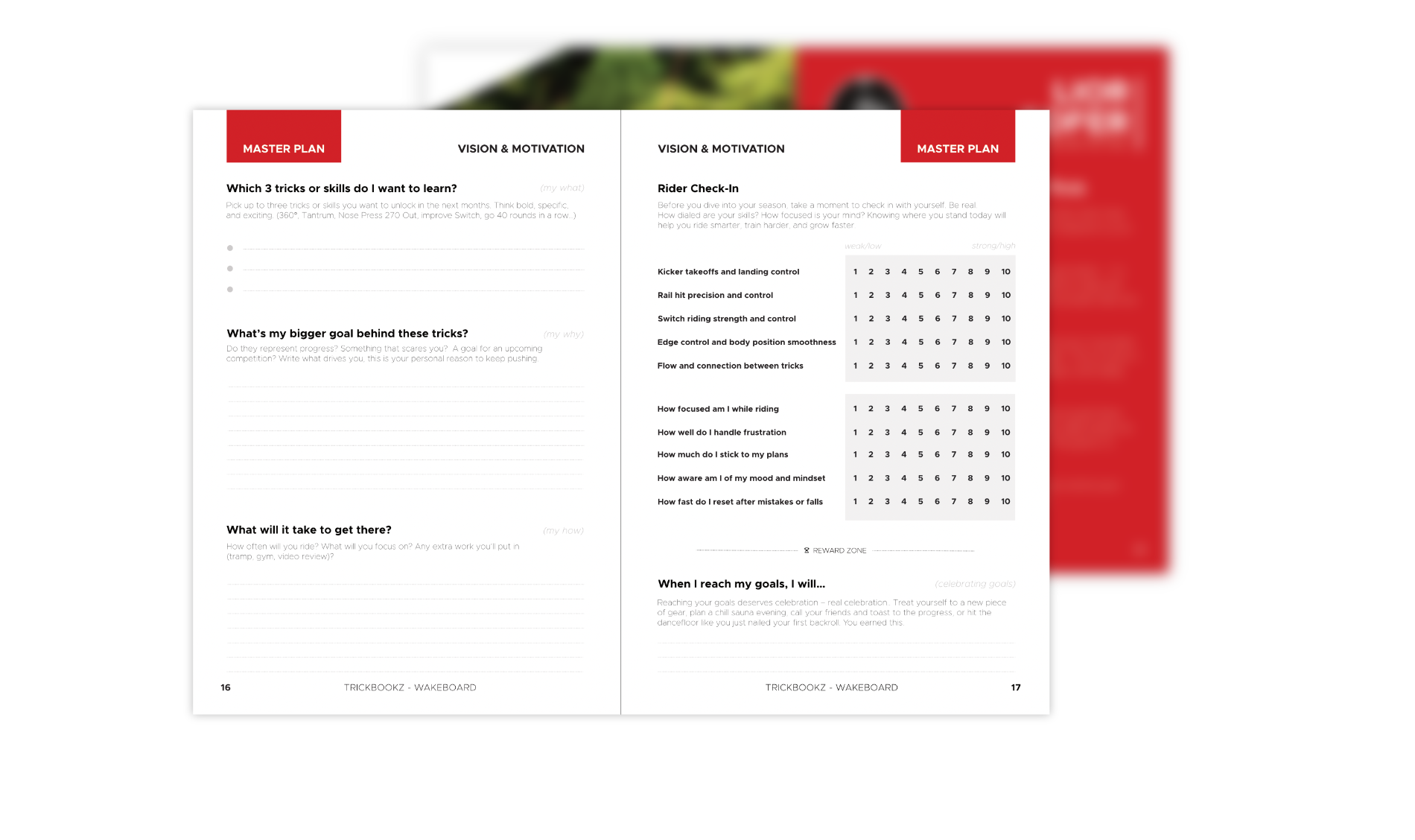 Define your trick goals with Trickbookz